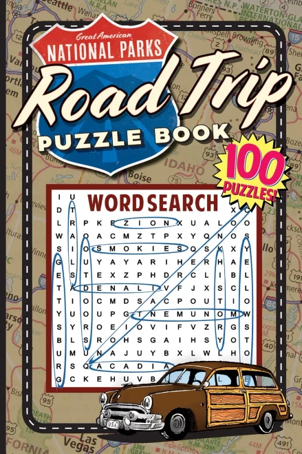 Great American National Parks Road Trip Puzzle Book