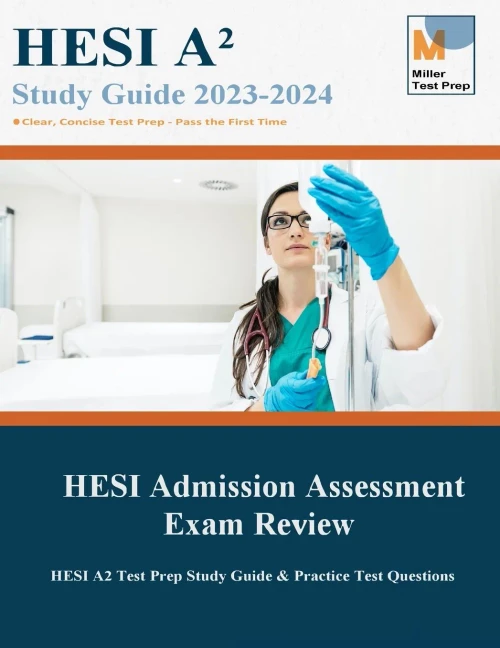 HESI Admission Assessment Exam Review: HESI A2 Test Prep Study Guide & Practice Test Questions (9781950159314)