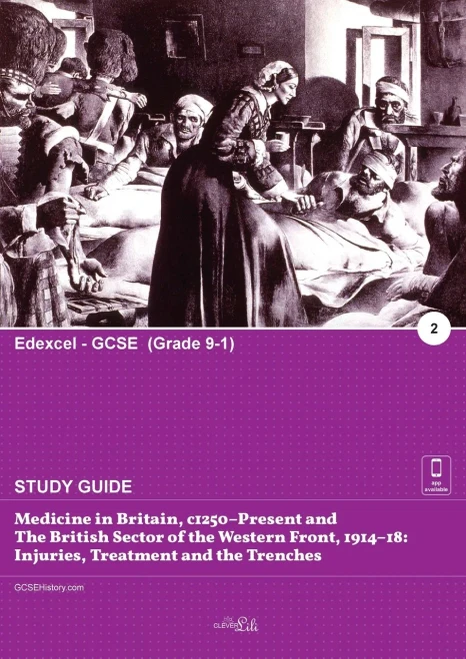 Medicine in Britain, c1250-present and the British sector of the Western Front, 1914-18: injuries, treatment and the trenches