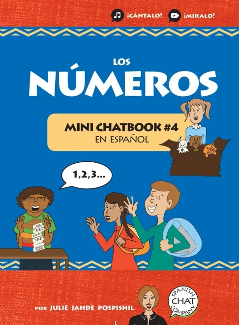 Los N?meros: Mini Chatbook en espa?ol #4 (Hardcover)