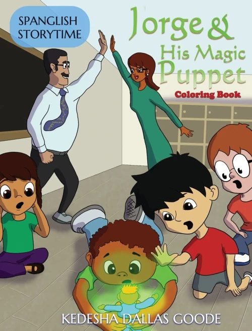 Jorge & His Magic Puppet: Coloring Book (Hardback)