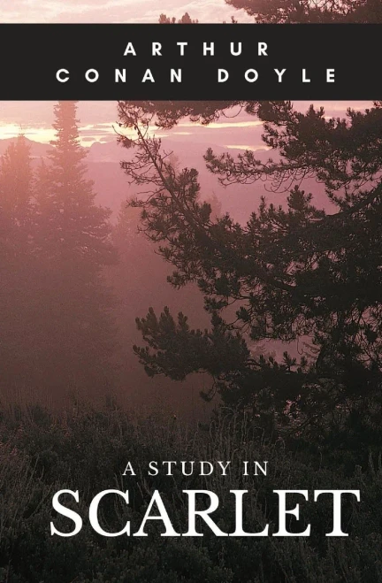 A Study in Scarlet: A 1887 detective novel written by Arthur Conan Doyle marking the first appearance of Sherlock Holmes and Dr. Watson, who would bec