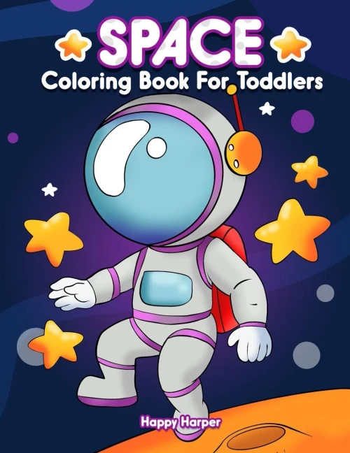 Space Coloring Book (9781989968109)