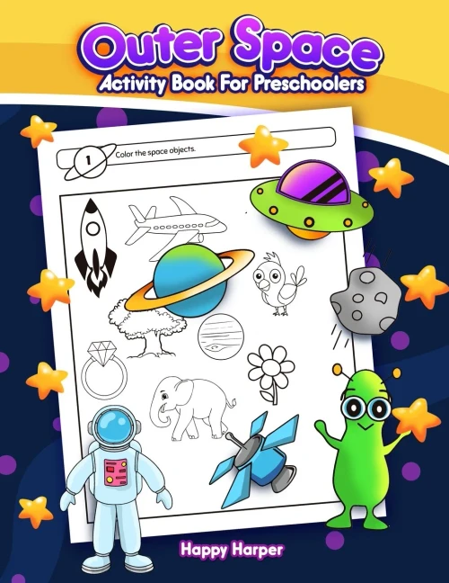 Outer Space Activity Book (9781989968222)