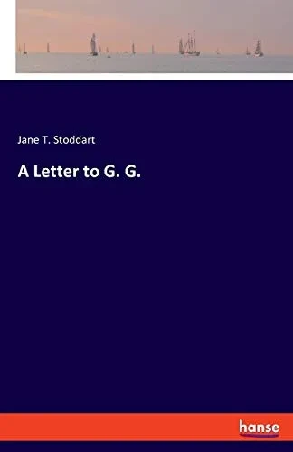 A Letter to G. G. (9783337956547)