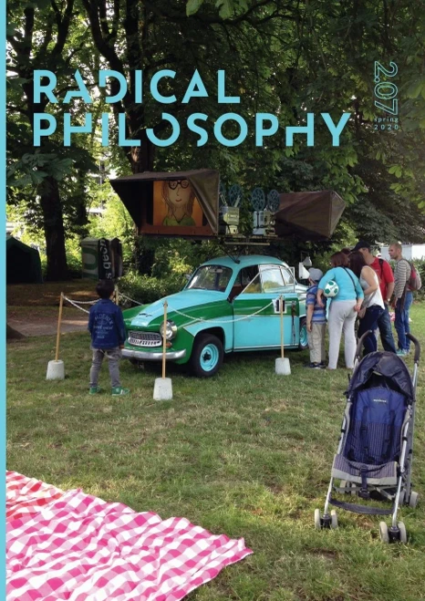 Radical Philosophy 2.07 / Spring 2020