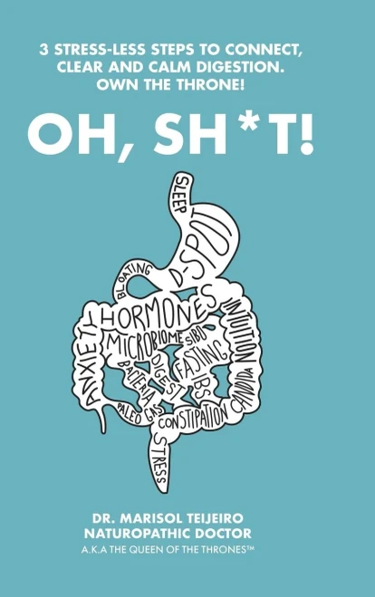 Oh, Sh*T! : 3 Stress-Less Steps to Connect, Clear and Calm Digestion. Own the Throne!