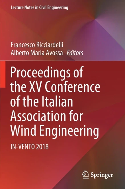 Proceedings of the XV Conference of the Italian Association for Wind Engineering : IN-VENTO 2018