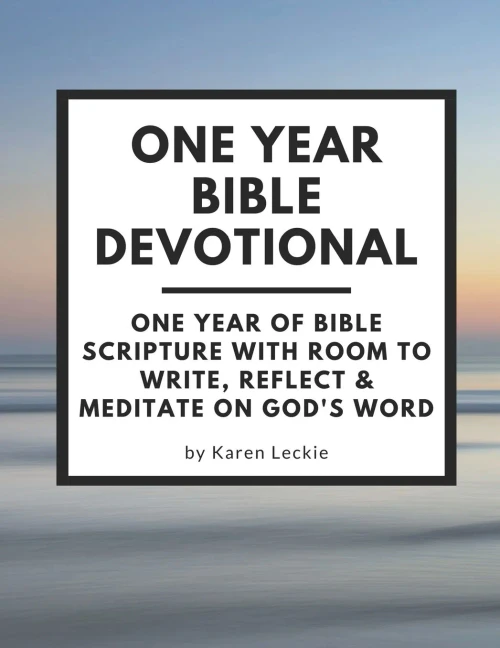 One Year Bible Devotional : One Year of Bible Scripture Wtih Room to Write, Reflect & Meditate on God's Word