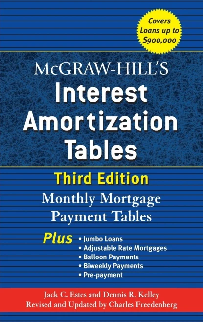 McGraw-Hill's Interest Amortization Tables, Third Edition