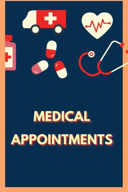 Medical Appointments: Personal Health Record Keeper and Logbook