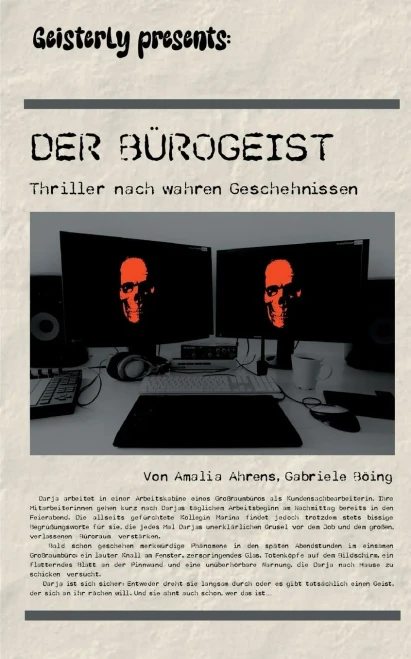 Der Bürogeist: Thriller nach wahren Geschehnissen (German Edition)