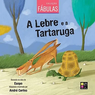 2 Livros Em Um: Colecao Fabulas - A Lebre E a Tartaruga, a Ra E O Boi (Portuguese Edition)
