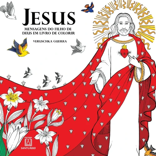 Jesus mensagens do filho de Deus em livro para colorir (Portuguese Edition)