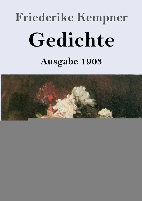 Gedichte (Großdruck): Ausgabe 1903 (German Edition)