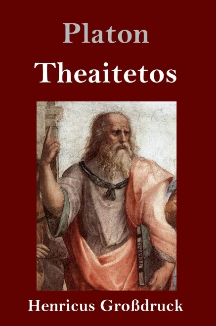 Theaitetos (Großdruck) (German Edition)