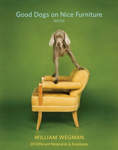 Good Dogs on Nice Furniture Notes: 20 Different Notecards & Envelopes (William Wegman Photography Stationery, Weimaraner Gifts)