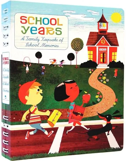 School Years: A Family Keepsake of School Memories (Journal for Kids, Journal for Teens, High School Journal)