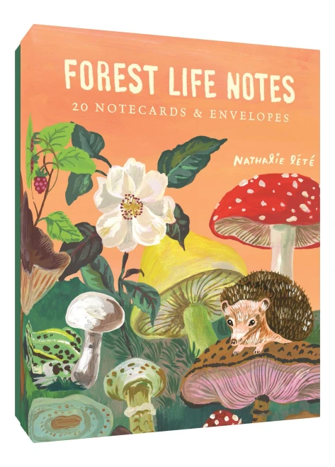 Forest Life Notes: 20 Notecards & Envelopes (Nathalie Lete Stationery, Nature Themed Blank Notecards)