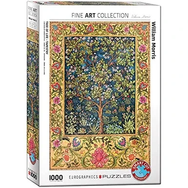 EuroGraphics Tree of Life Tapestry by William Morris 1000 Piece Puzzle for Adults