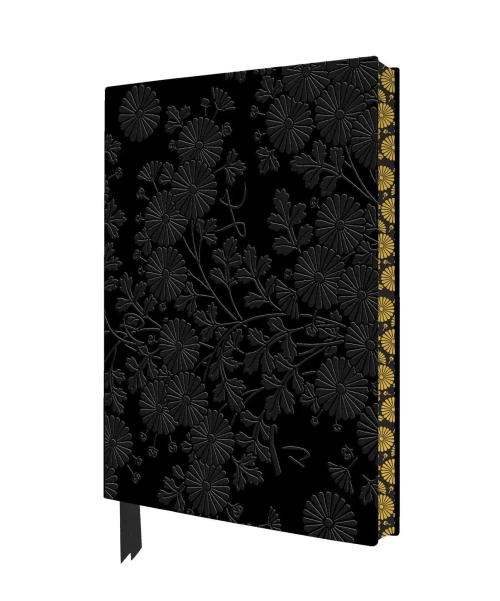 Uematsu Hobi: Box decorated with Chrysanthemums Artisan Art Notebook (Flame Tree Journals) (Artisan Art Notebooks)