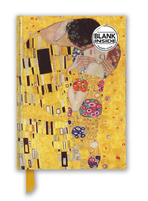 Gustav Klimt: The Kiss (Foiled Blank Journal) (Flame Tree Blank Notebooks)