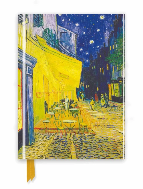 Van Gogh: Café Terrace (Foiled Journal) (Flame Tree Notebooks)