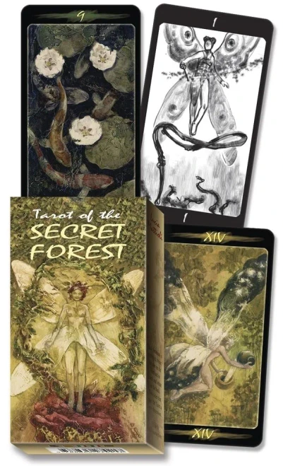 Tarot of the Secret Forest (English and Spanish Edition)