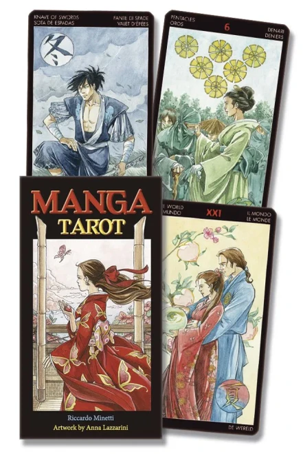 Manga Tarot (English and Spanish Edition)