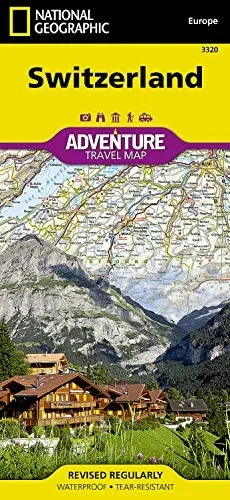 Switzerland (National Geographic Adventure Map, 3320)