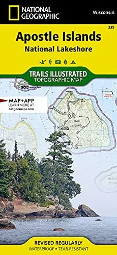 Apostle Islands National Lakeshore (National Geographic Trails Illustrated Map, 235)