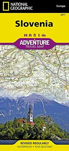 Slovenia (National Geographic Adventure Map, 3311)