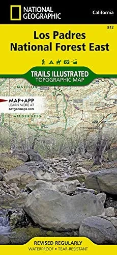 Los Padres National Forest East (National Geographic Trails Illustrated Map (812))