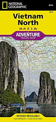 Vietnam North (National Geographic Adventure Map, 3015)
