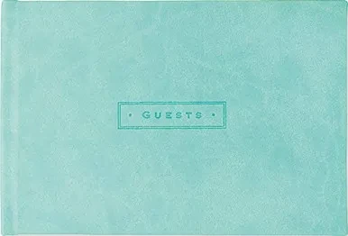 Sea Foam Guest Book (Artisan Series)