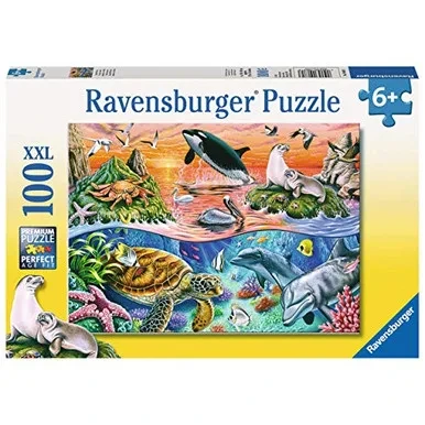 Ravensburger Beautiful Ocean 100 Piece Jigsaw Puzzle for Kids  Every Piece is Unique, Pieces Fit Together Perfectly