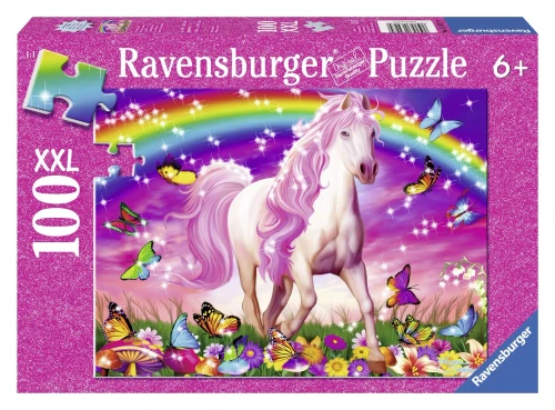 Ravensburger Horse Dreams - 100 Piece Glitter Jigsaw Puzzle for Kids  Every Piece is Unique, Pieces Fit Together Perfectly