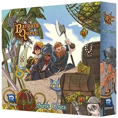 Renegade Game Studios Bargain Quest Sunk Costs Expansion