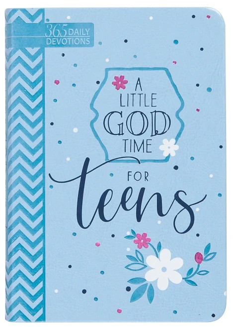 A Little God Time for Teens: 365 Daily Devotions (faux leather gift edition)