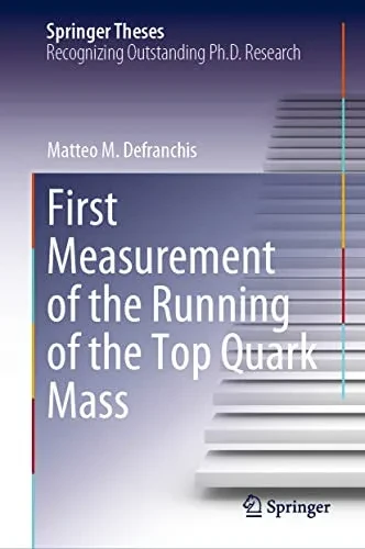 First Measurement Of The Running Of The Top Quark Mass