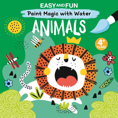 Easy And Fun Paint Magic With Water: Animals