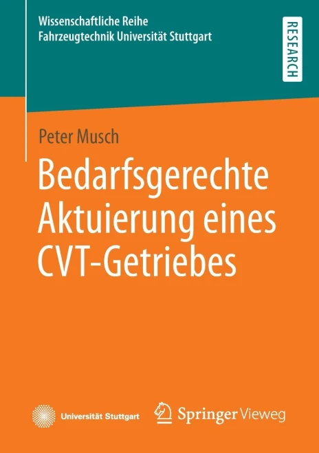 Bedarfsgerechte Aktuierung Eines Cvt-Getriebes