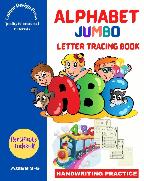 Alphabet Jumbo Letter Tracing Book