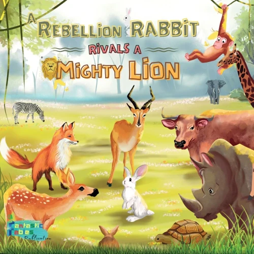A Rebellion Rabbit Rivals A Mighty Lion : An Illustrated Kids/Children'S Gift Moral Jungle Animals Story