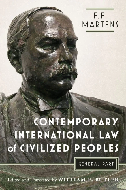 Contemporary International Law Of Civilized Peoples : General Part