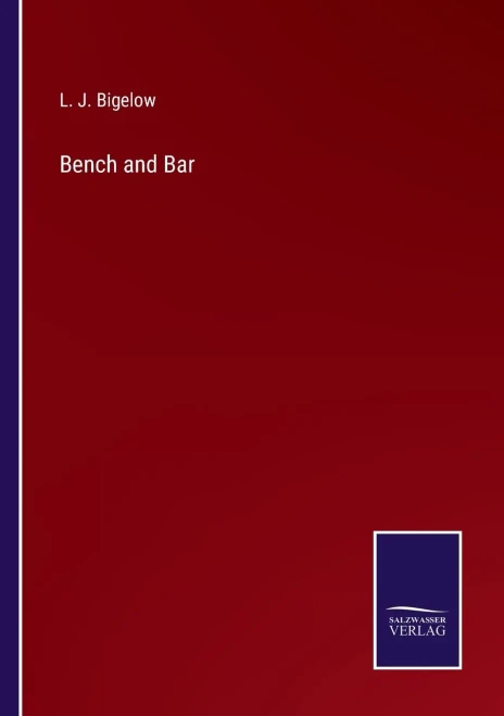 Bench And Bar - 9783752566789