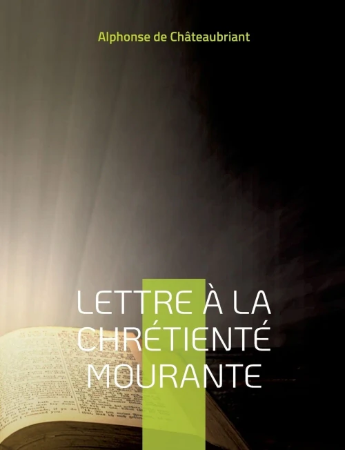 Lettre À La Chrétienté Mourante (French Edition)