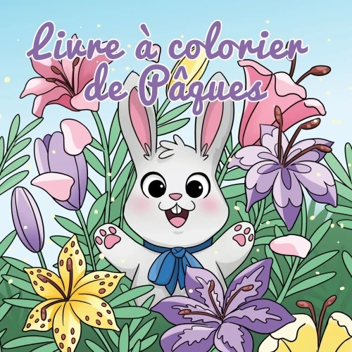 Livre À Colorier De Pâques: Panier De Pâques Et Livres Pour Les Enfants De 4 À 8 Ans (Livres De Coloriage Pour Enfants) (French Edition)