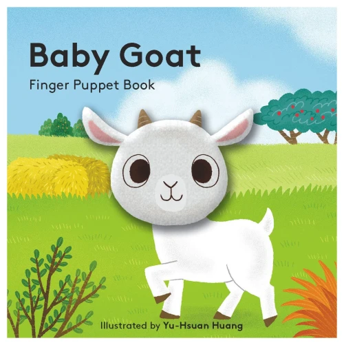 Baby Goat: Finger Puppet Book: (Best Baby Book For Newborns, Board Book With Plush Animal) (Baby Animal Finger Puppets, 19)