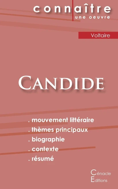 Fiche De Lecture Candide De Voltaire (Analyse Littéraire De Référence Et Résumé Complet) (French Edition)